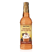 Chocolate Salted Pretzel Syrup