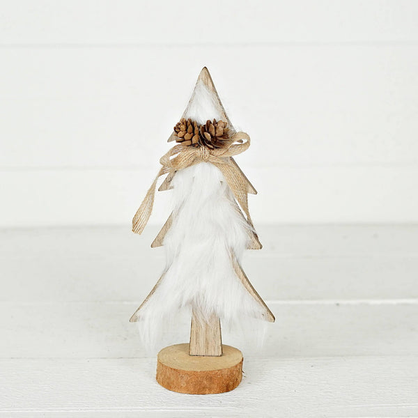 Wool Covered Wooden Tree