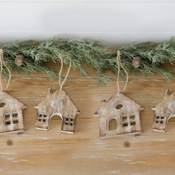 Block House Ornament