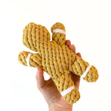 Christmas Gingerman Rope Toy