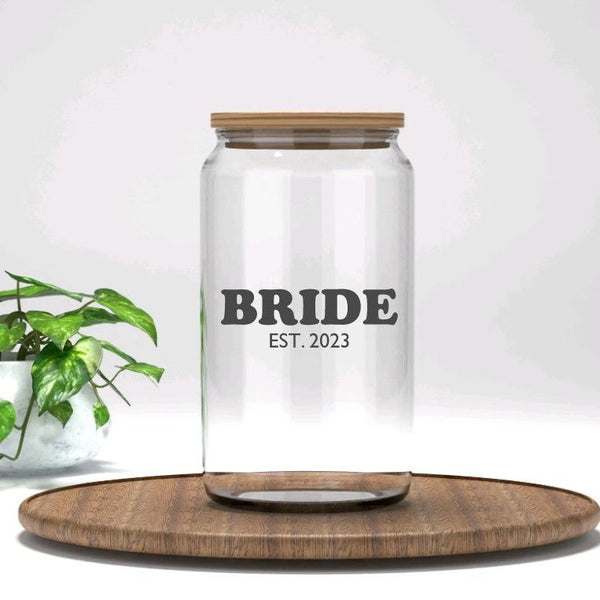 Bride Glass Cup - 16 ounce