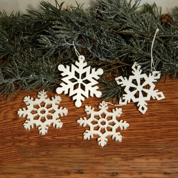 Sparkle Snowflake Ornament // Multiple Styles