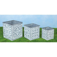 Square Metal Planter - Multiple Sizes
