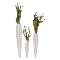 Plaid Carrot // Multiple Sizes
