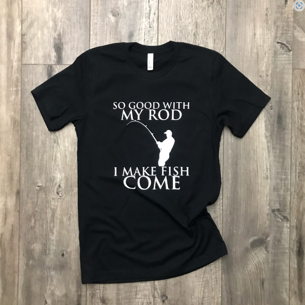 Fishing Rod Shirt // Small - 4XL