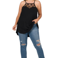 Claire Tank // Black // Small - 3XL