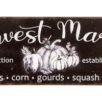 Harvest Market Sign