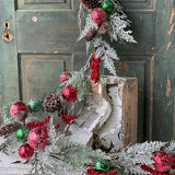 6' Deck The Halls Garland