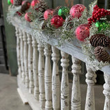 6' Deck The Halls Garland