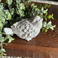 Grey Concrete Bird