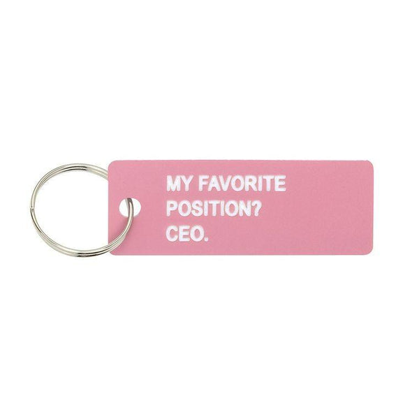 CEO Keychain