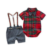 4 Piece Holiday Outfit; 0/3M - 18/24M